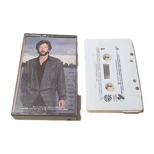 Eric Clapton August Cassette Tape 1986 Rock Pop Album